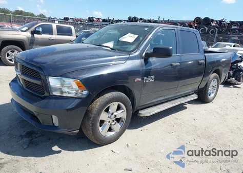 2018 Ram 1500 Express 4X2 5'7 Box из США, поврежденный, VIN 1C6RR6KT1JS296814